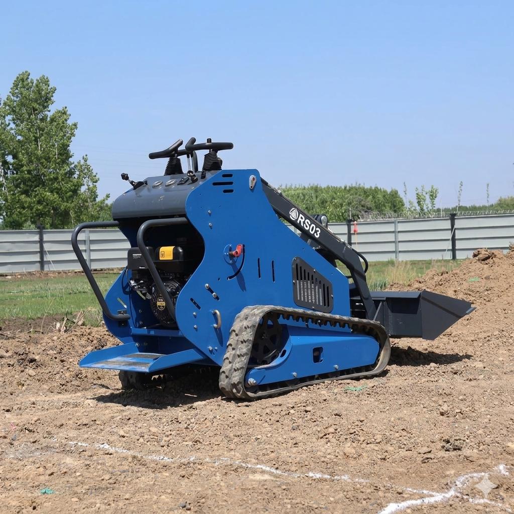 Rippa RS03 mini kompaktinis krautuvas